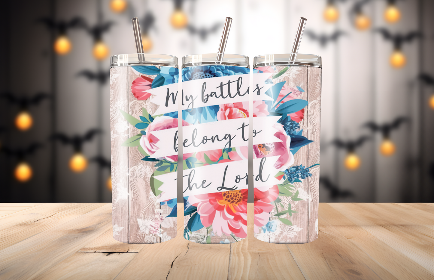 Battles Belong To The Lord 20oz Tumbler