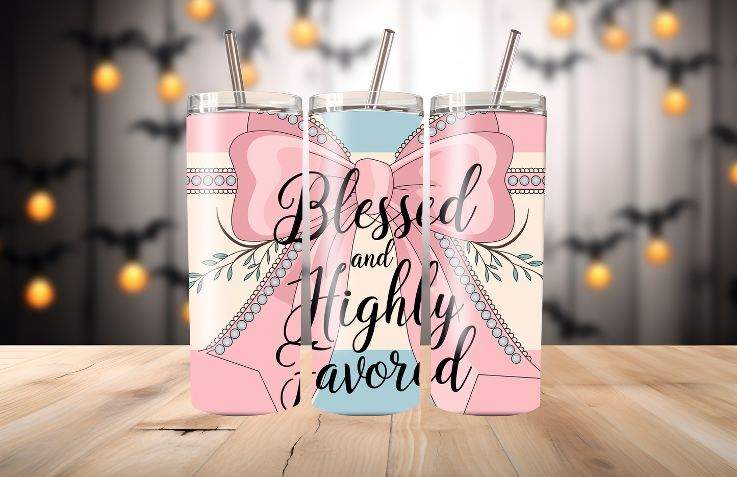 Blessed And Highly Favored 20oz Tumbler