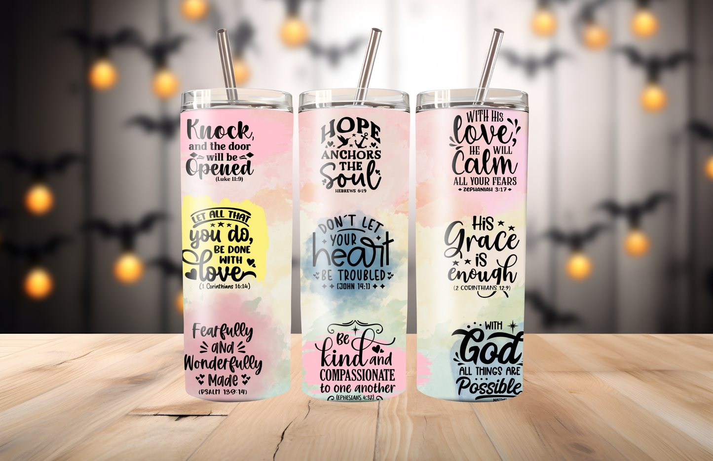Bible Verses 20oz Tumbler