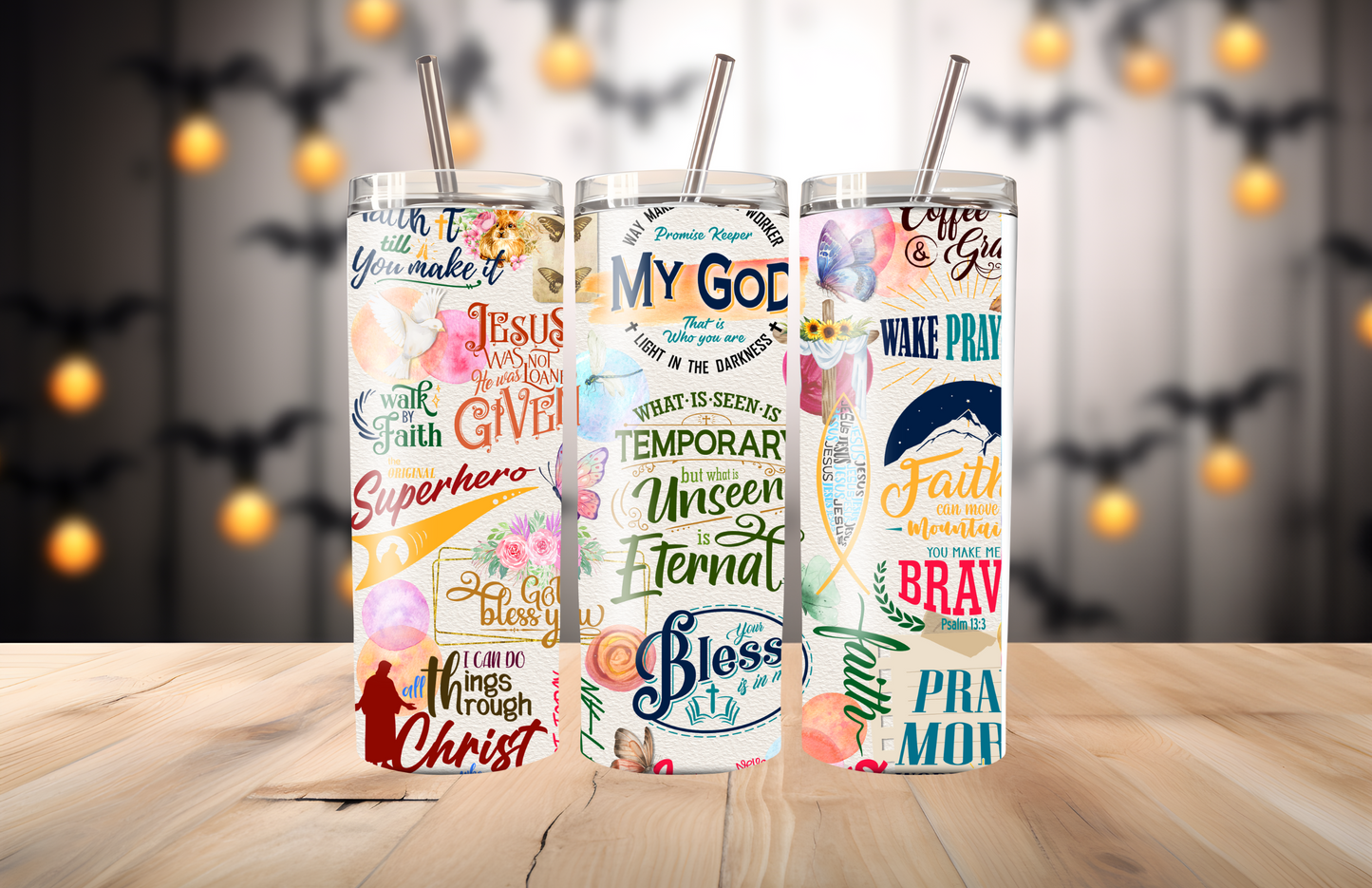 Christian Quotes 20oz Tumbler